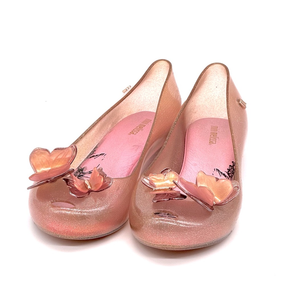 MELISSA MINI ULTRAGIRL FLY BALLET SHOES.